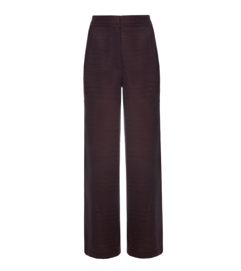 High-Rise Wide-Leg Trousers