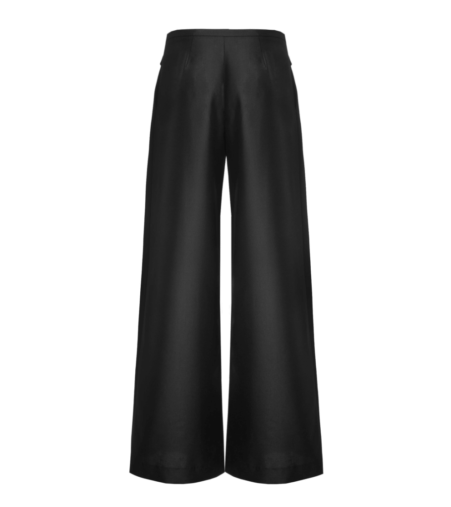 Pressed-Crease Tailored Trousers